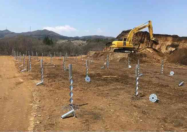 ground screw installation ground screw installation