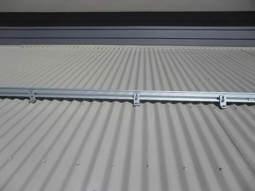 Flat Roof Solar Mounting Bracket (Aluminum Alloy) Flat Roof Solar Mounting Bracket (Aluminum Alloy)