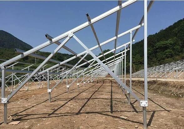 Aluminum Solar Ground Mounting Bracket factory