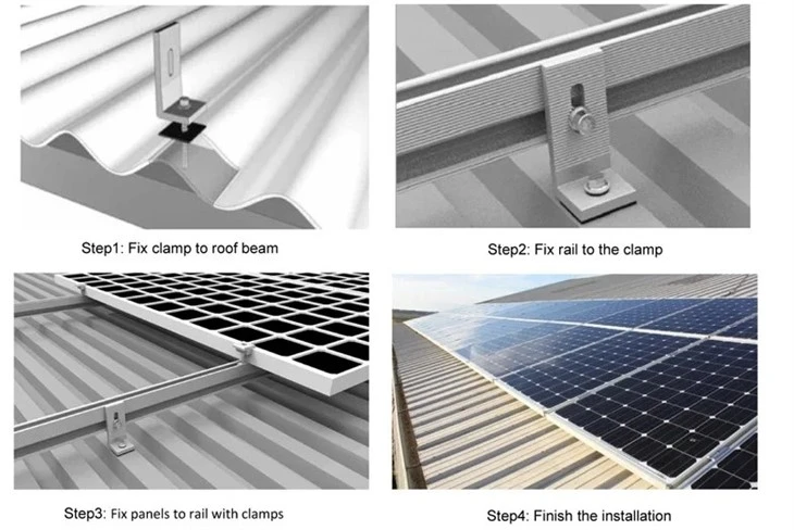 Aluminum Solar Panel Mounting Brackets