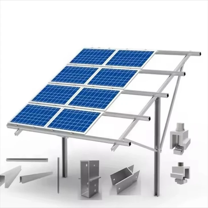 Ground Mounted System For Solar Panel