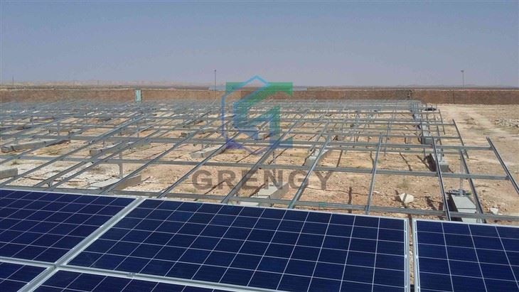 Solar Panel Mounting Cement Base