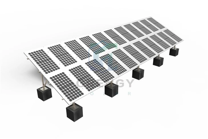 Solar Panel Mounting Cement Base