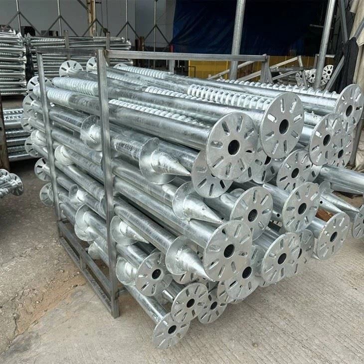 Heavy Duty Solar Screw Piles factory