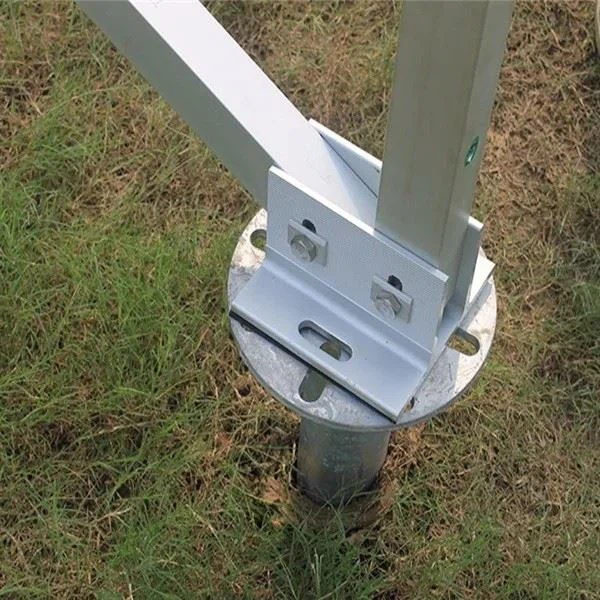 Screw Pile Foundation For Aluminum Solar Mounts